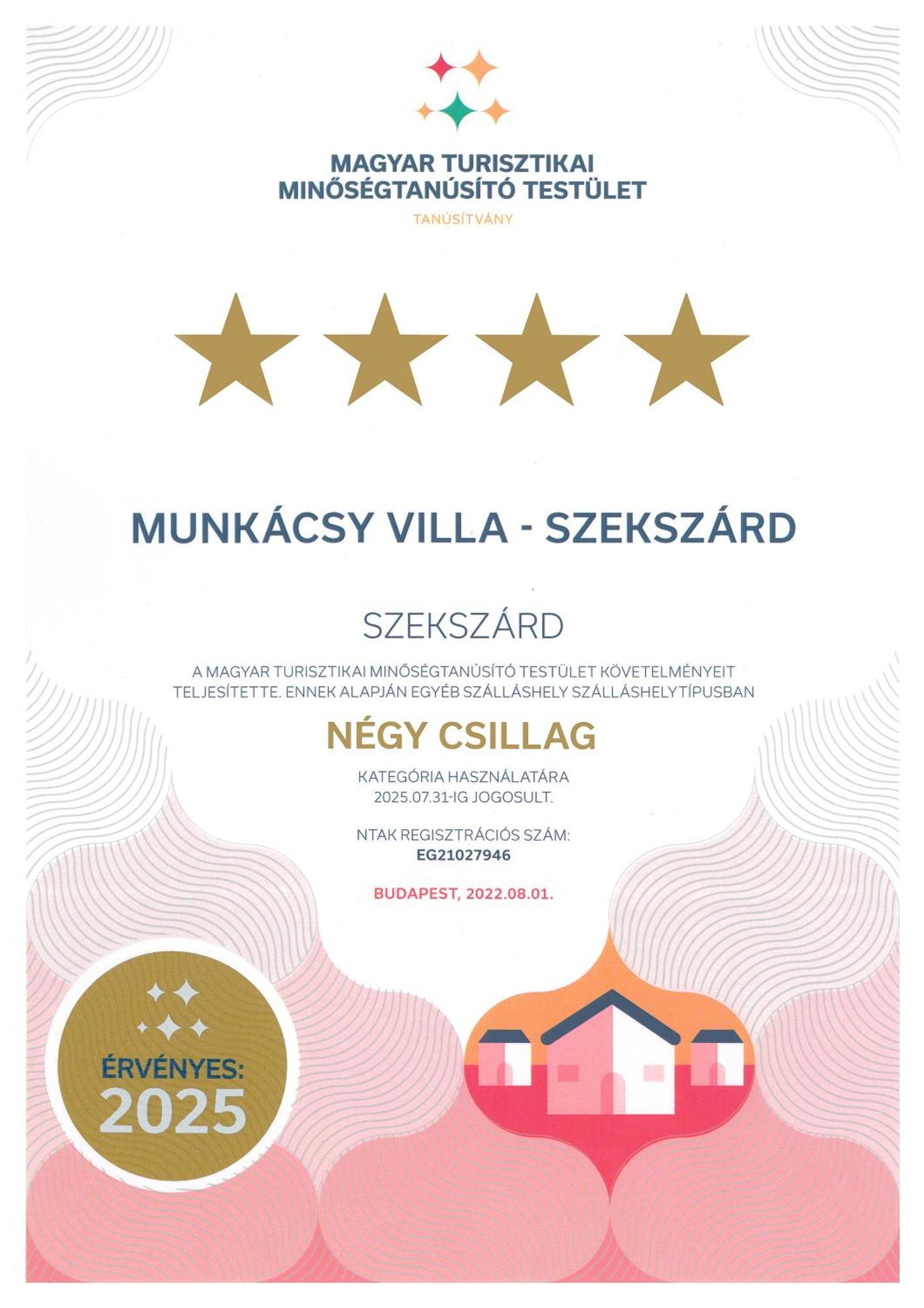 Munkacsy Villa - Szekszárd Exteriör bild